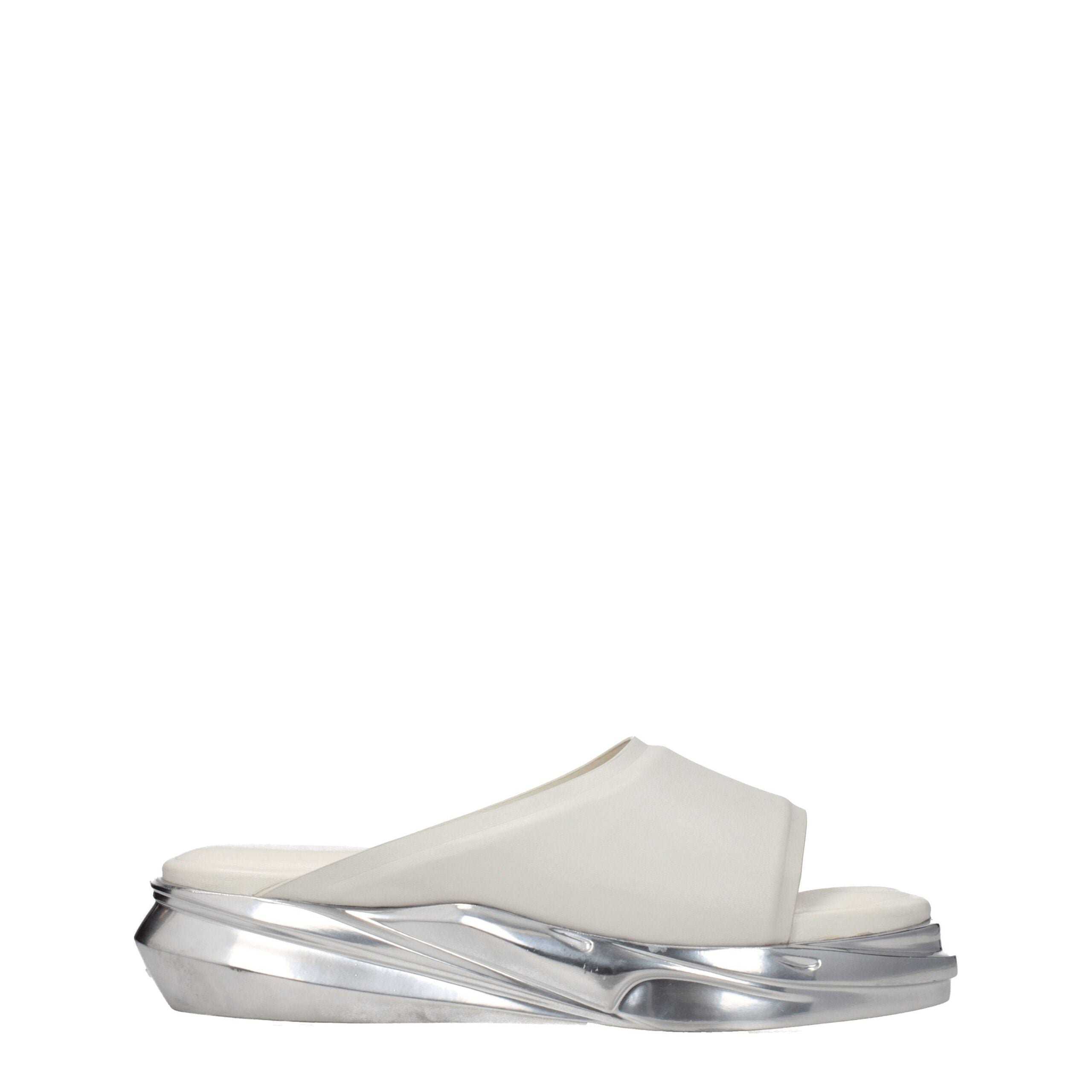 Alyx Gray Leather Slipper