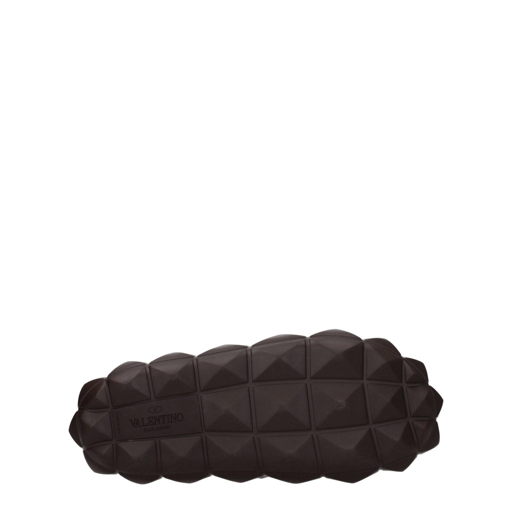Valentino Garavani Brown Cotton Slipper
