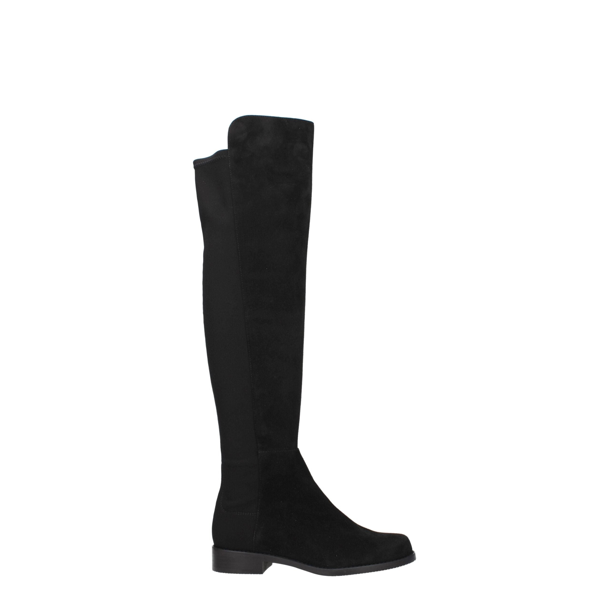 Stuart Weitzman Black Leather Boot