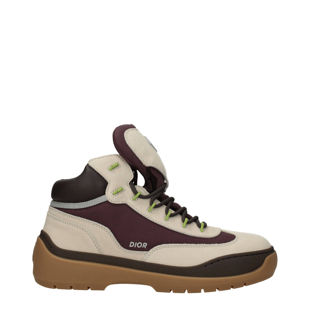 Christian Dior Beige Leather Ankle