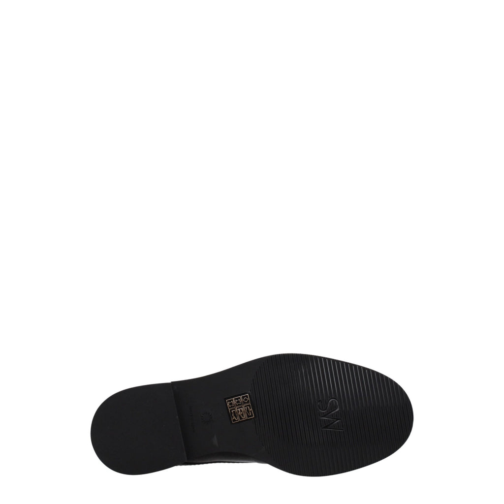 Stuart Weitzman Black Leather Oxfords And Derby