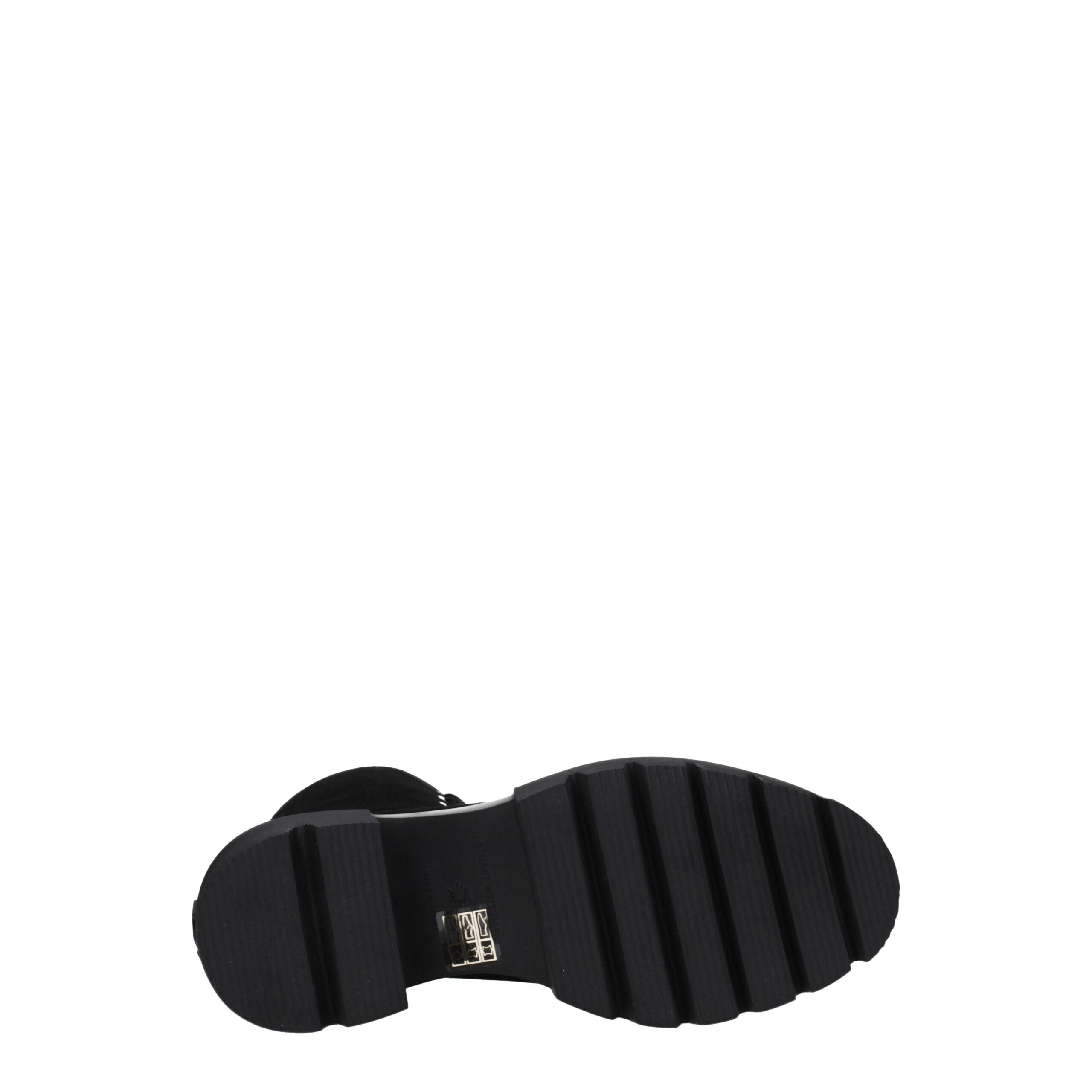 Stuart Weitzman Black Leather Ankle