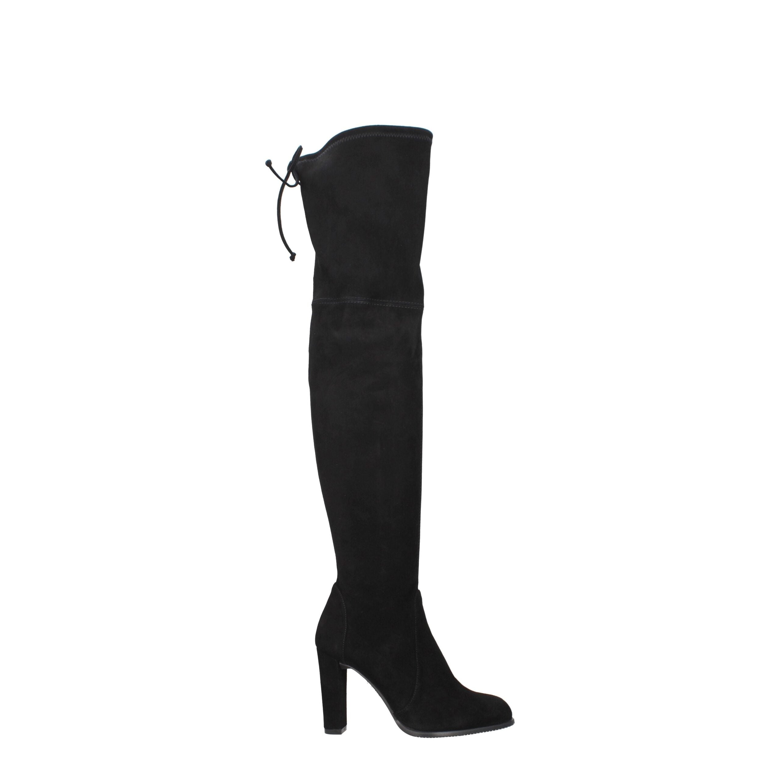 Stuart Weitzman Black Leather Boot