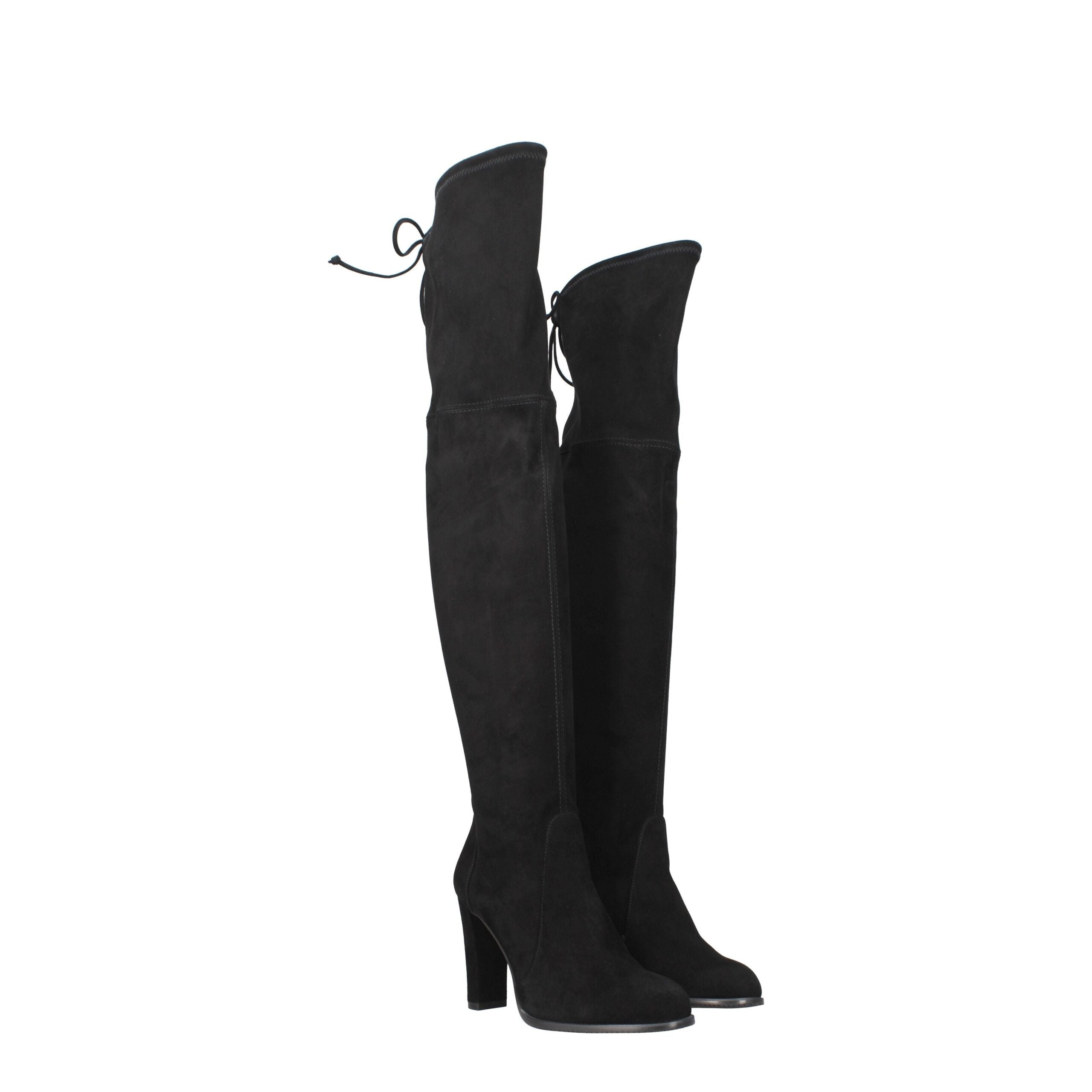 Stuart Weitzman Black Leather Boot