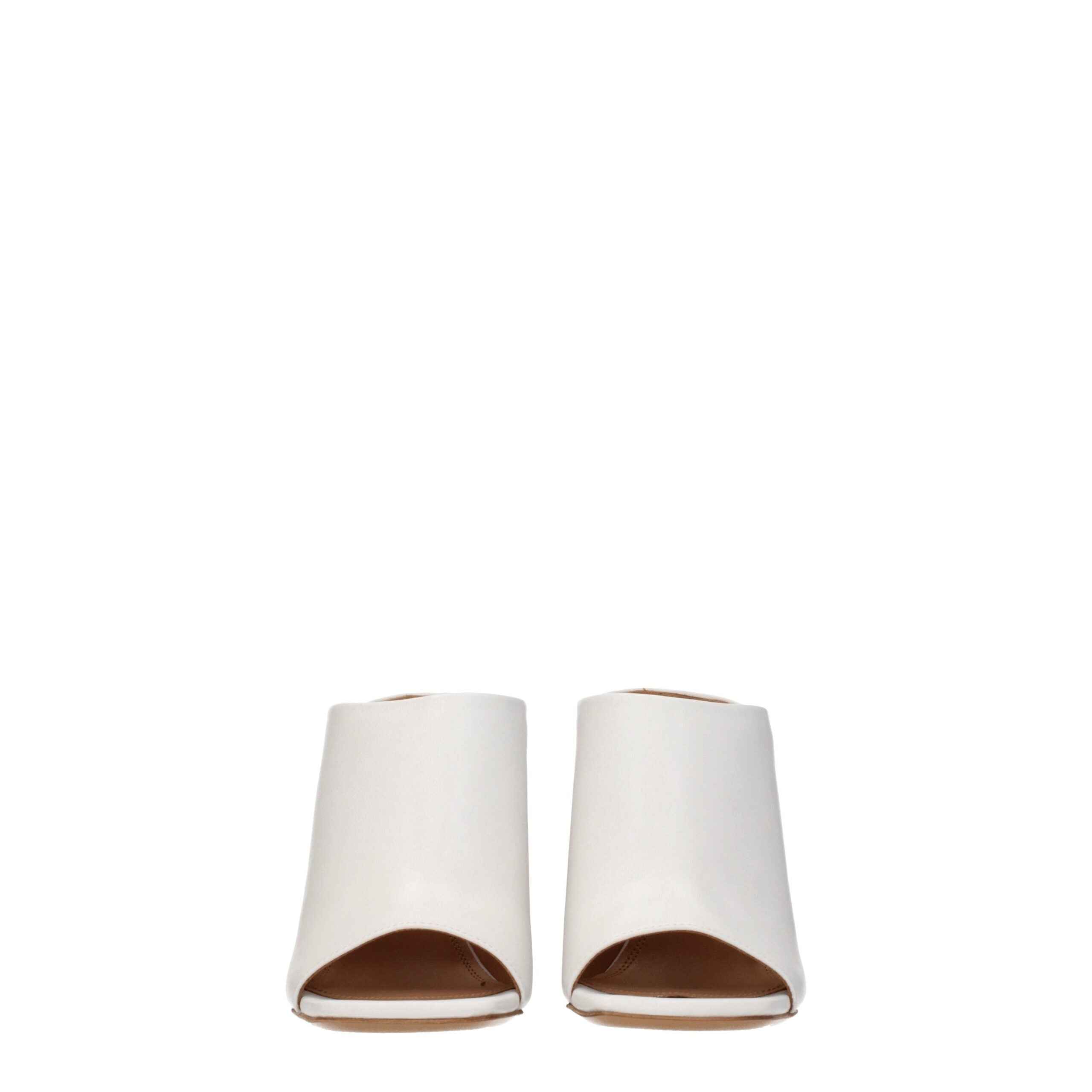 Off-White White Leather Sandal