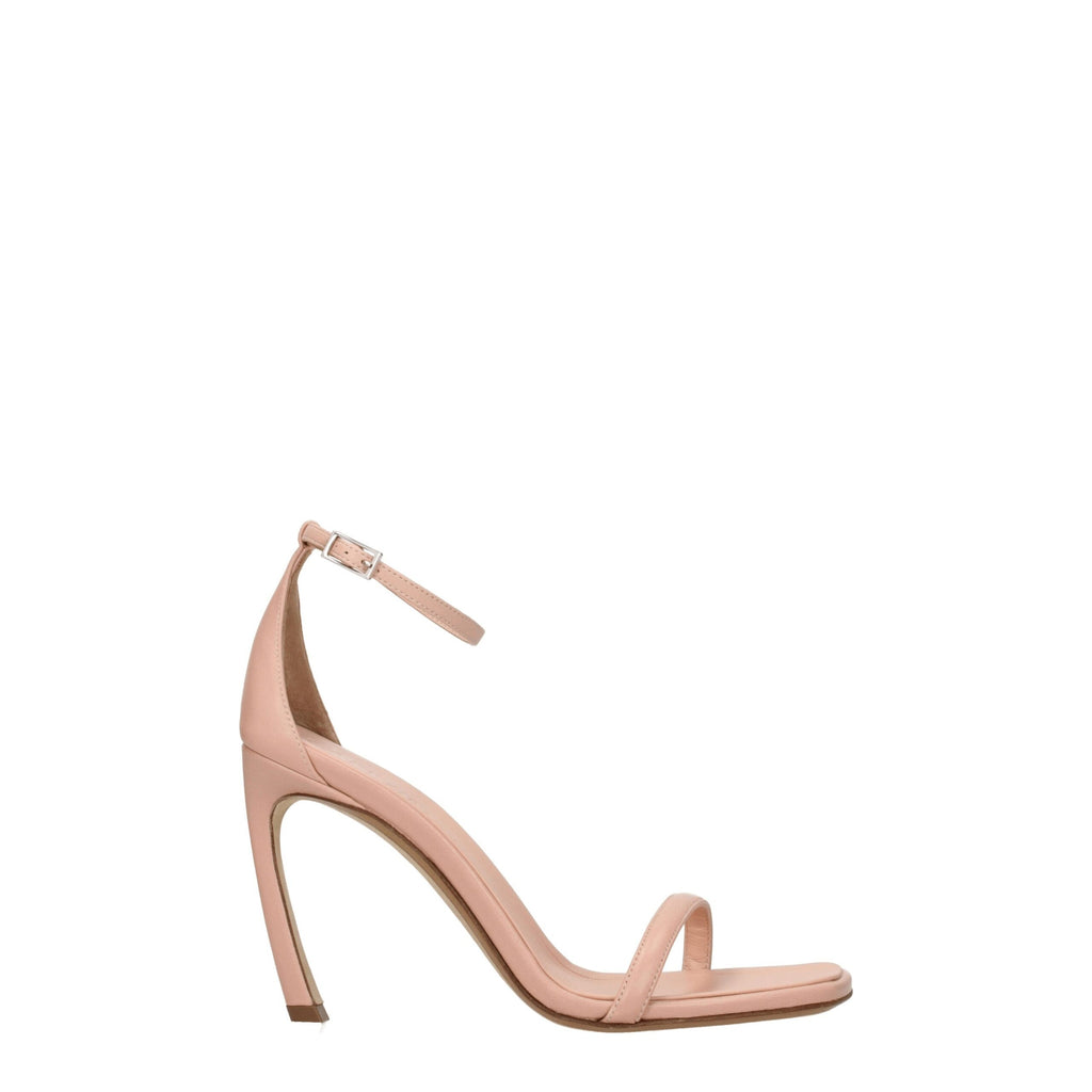 Lanvin Pink Leather Sandal