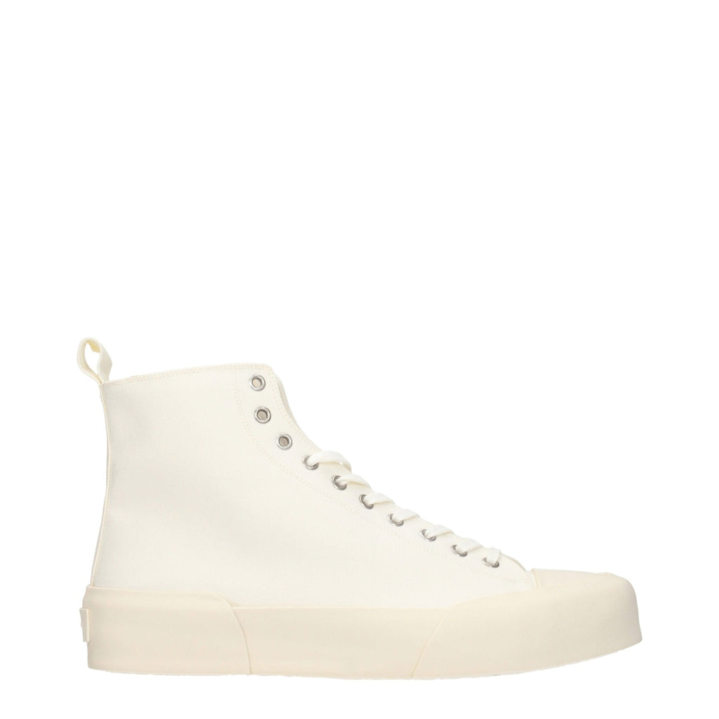 Jil Sander Beige Fabric Sneakers