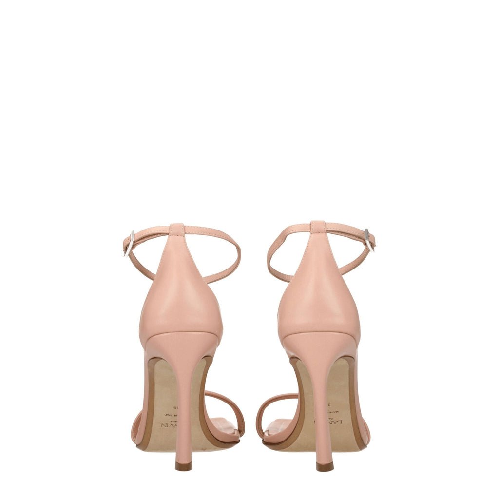 Lanvin Pink Leather Sandal