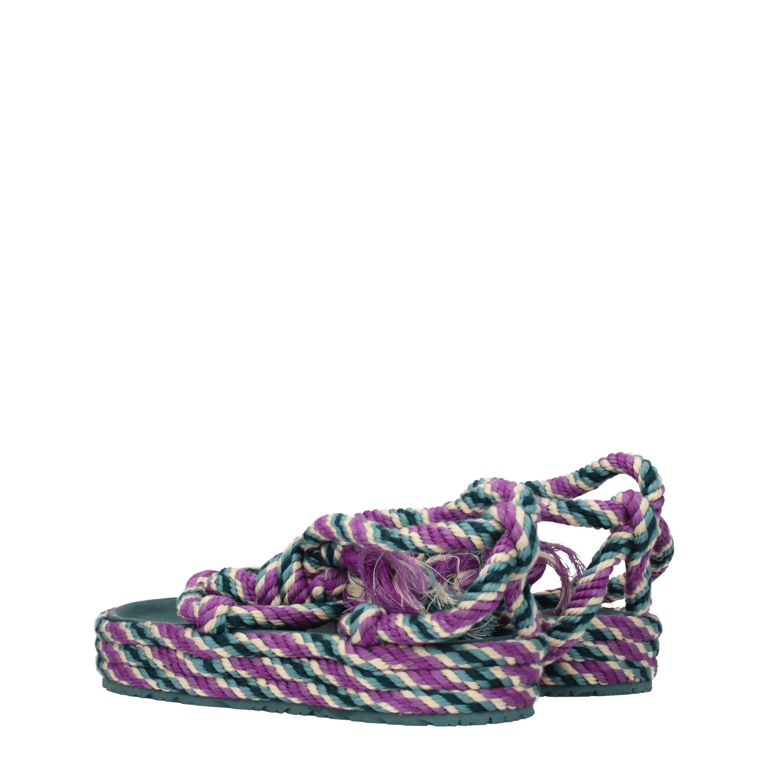 Isabel Marant Multicolor Fabric Sandal