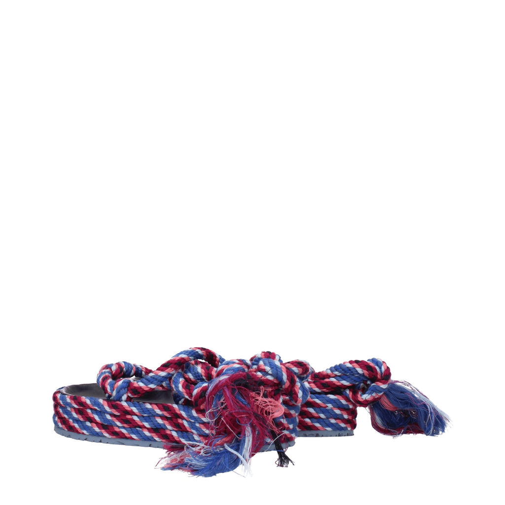 Isabel Marant Blue Fabric Sandal