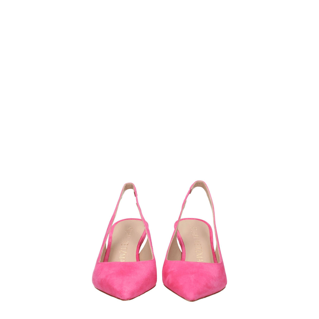 Stuart Weitzman Pink Leather Sandal