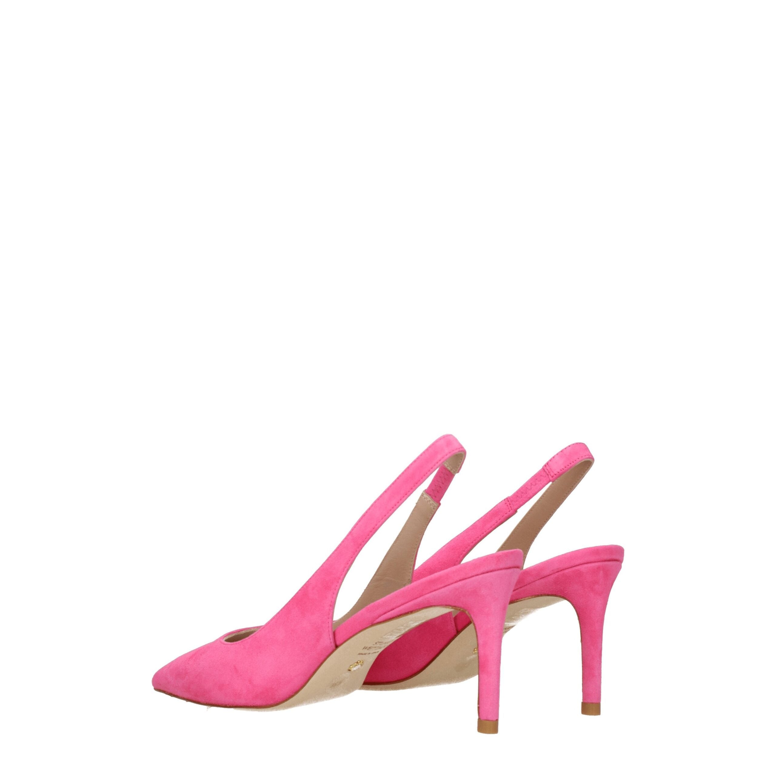 Stuart Weitzman Pink Leather Sandal