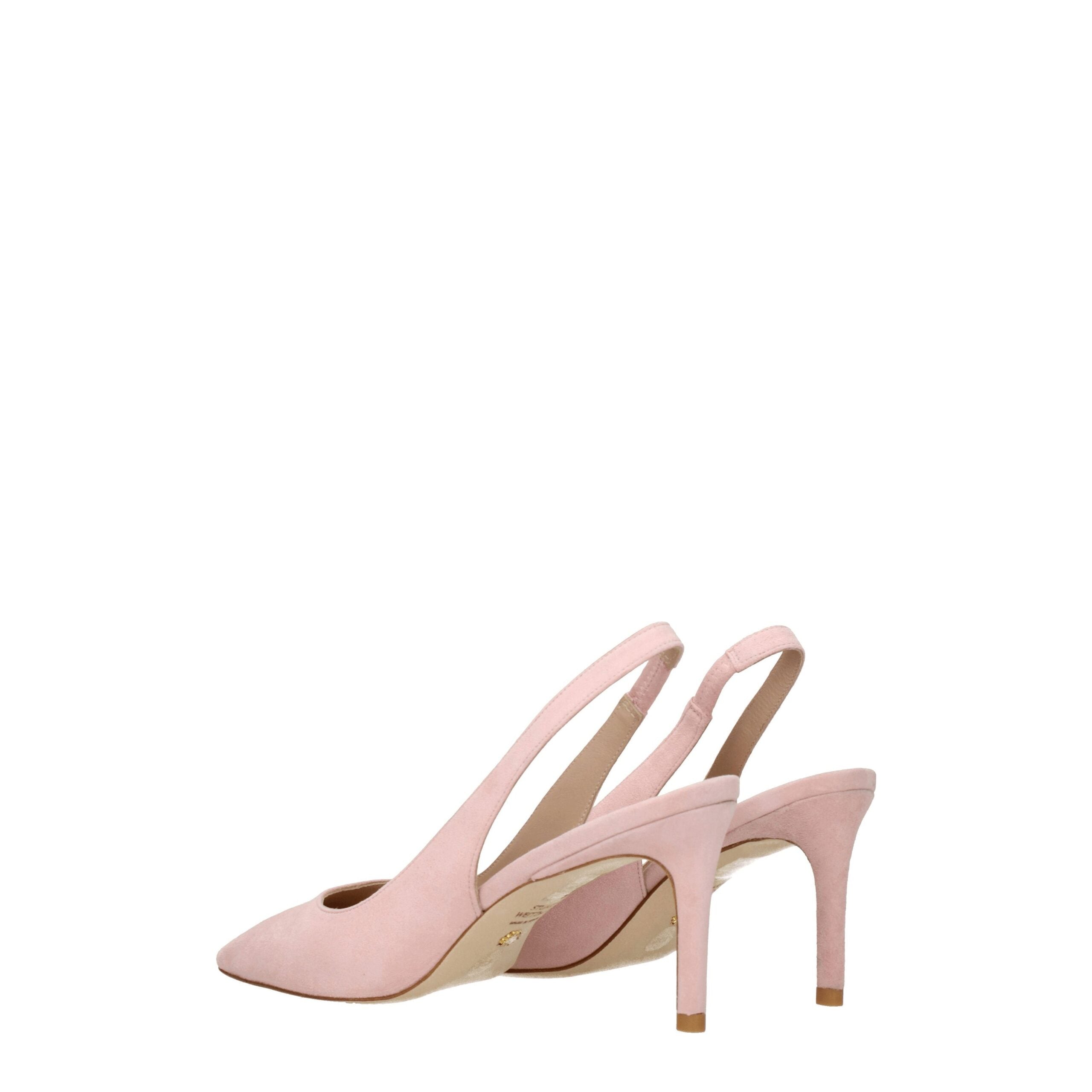 Stuart Weitzman Pink Leather Sandal
