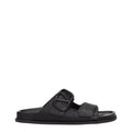Valentino Garavani Black Leather Slipper