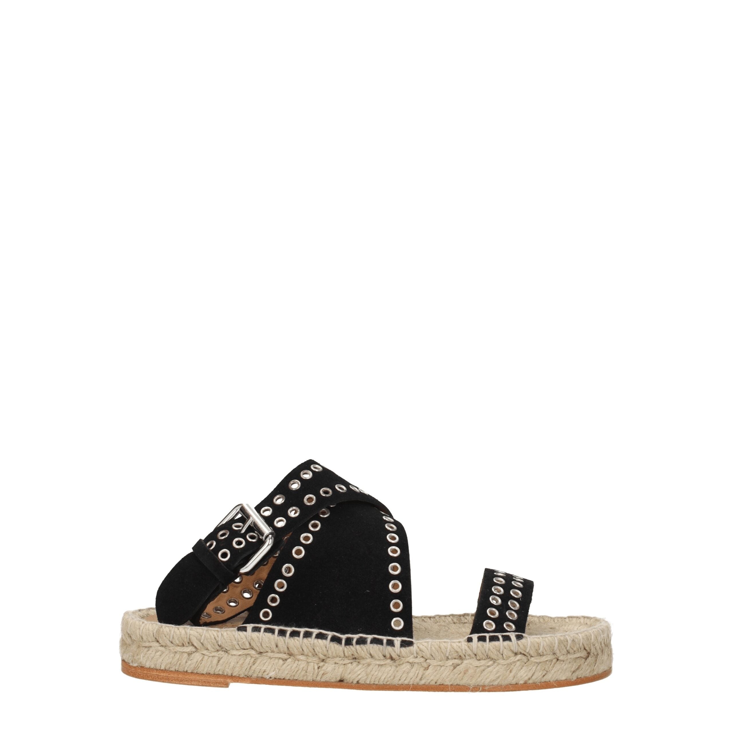Isabel Marant Black Leather Sandal
