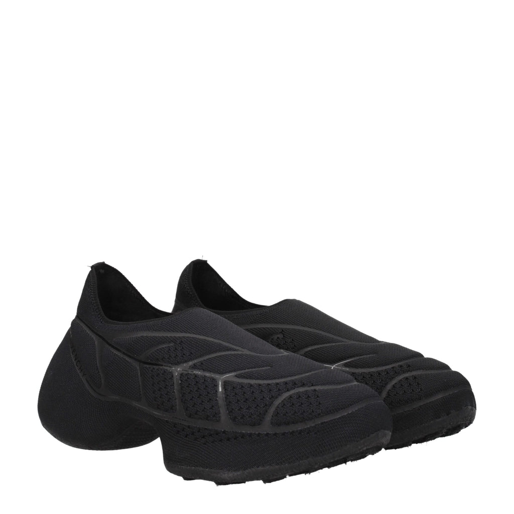 Givenchy Black Fabric Slip-On Loafer
