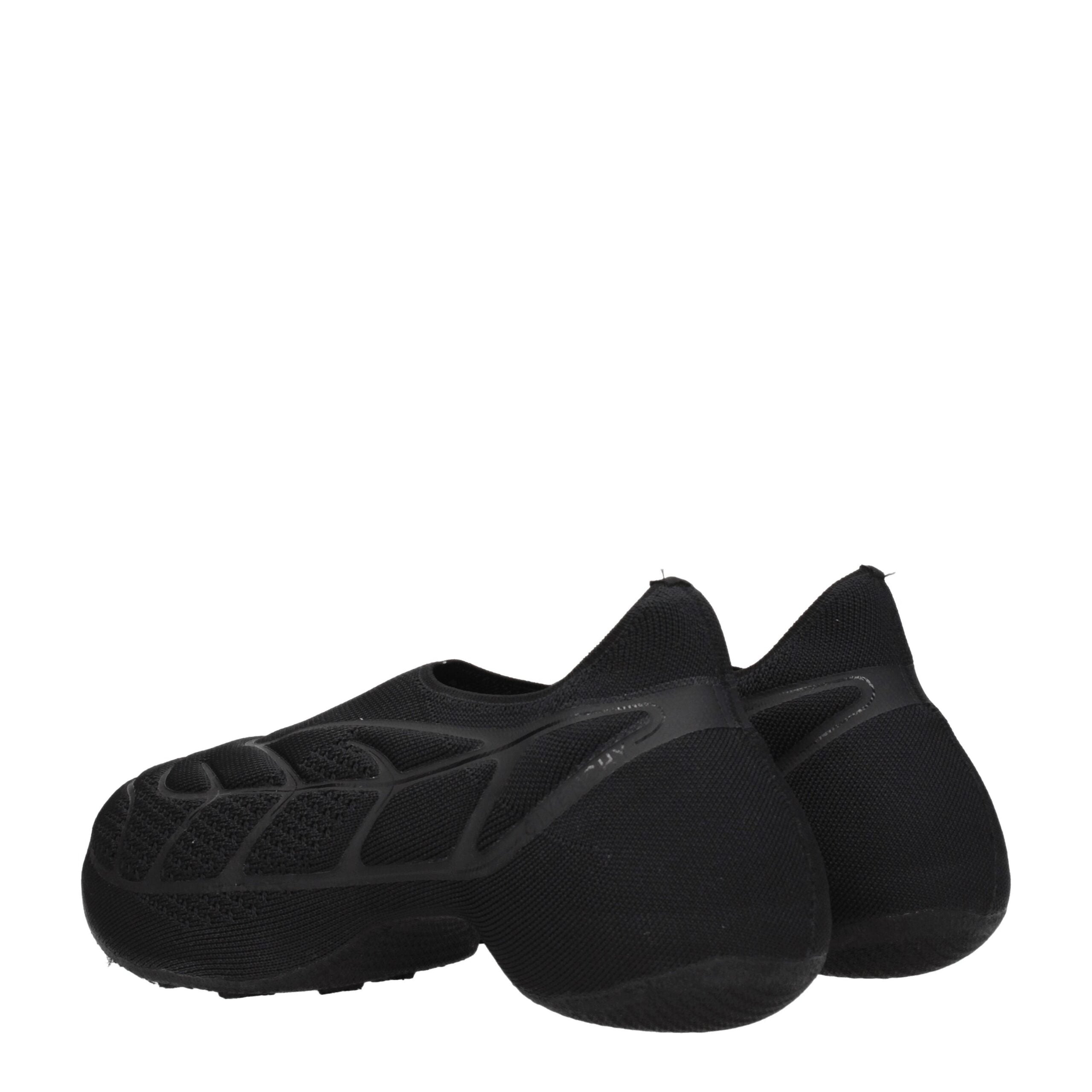 Givenchy Black Fabric Slip-On Loafer