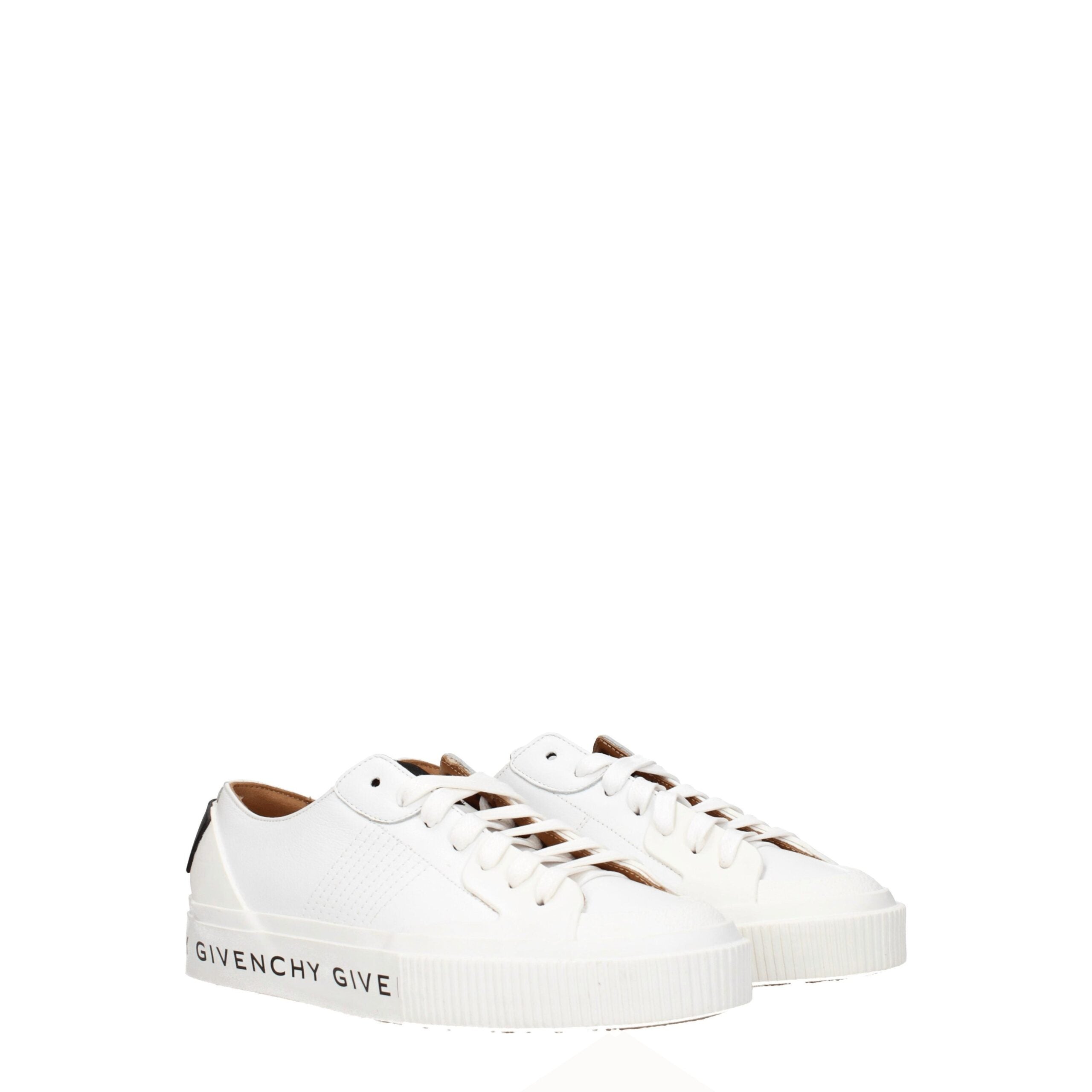 Givenchy White Leather Sneakers