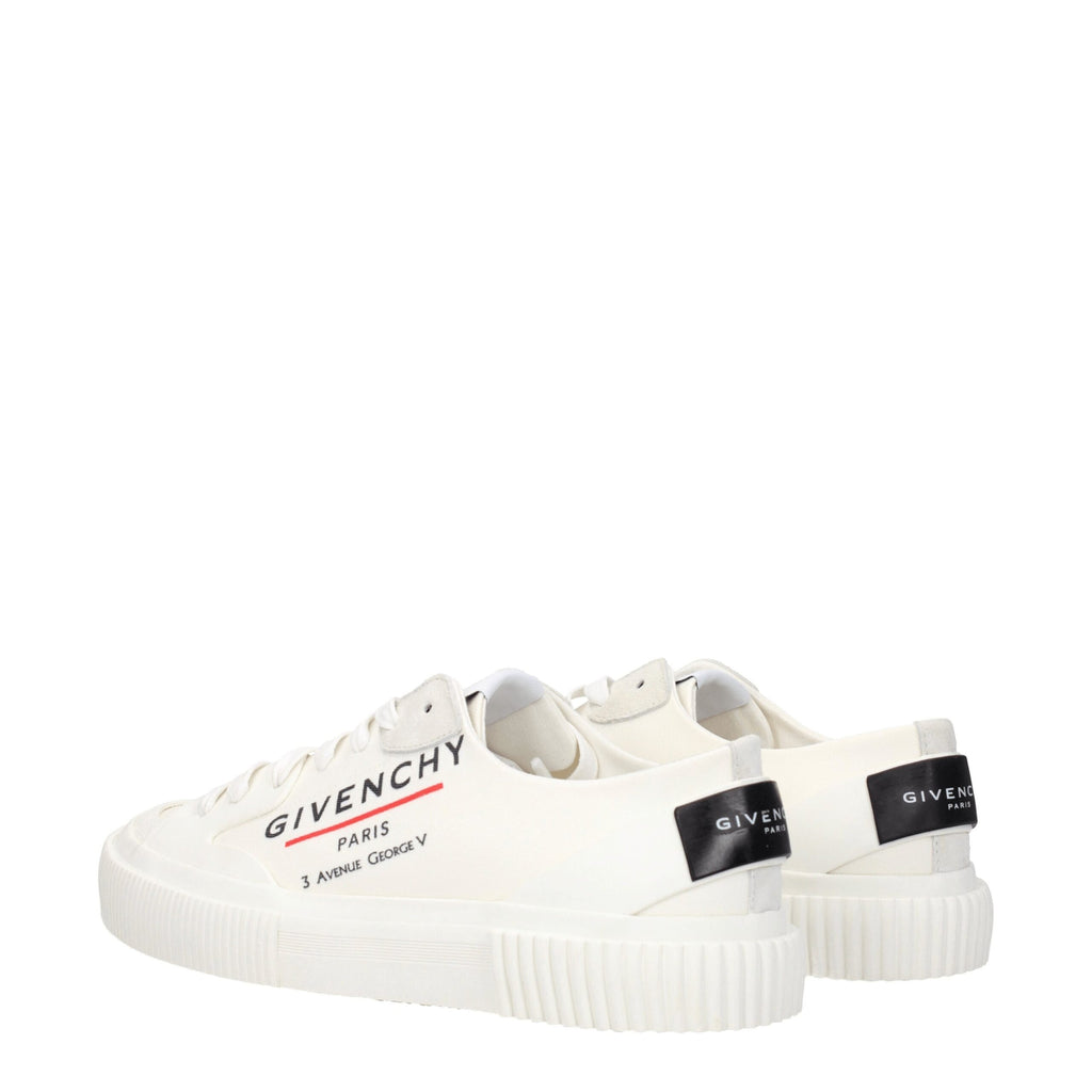 Givenchy Beige Fabric Sneakers