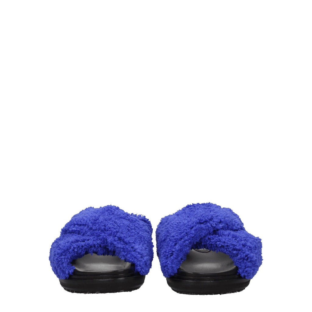Marni Purple Fabric Slipper