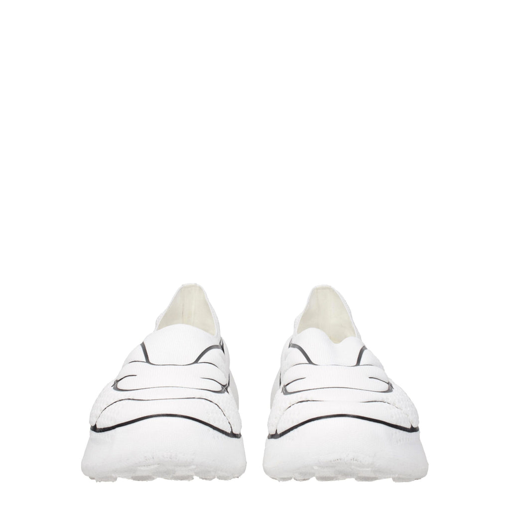 Givenchy White Fabric Sneakers