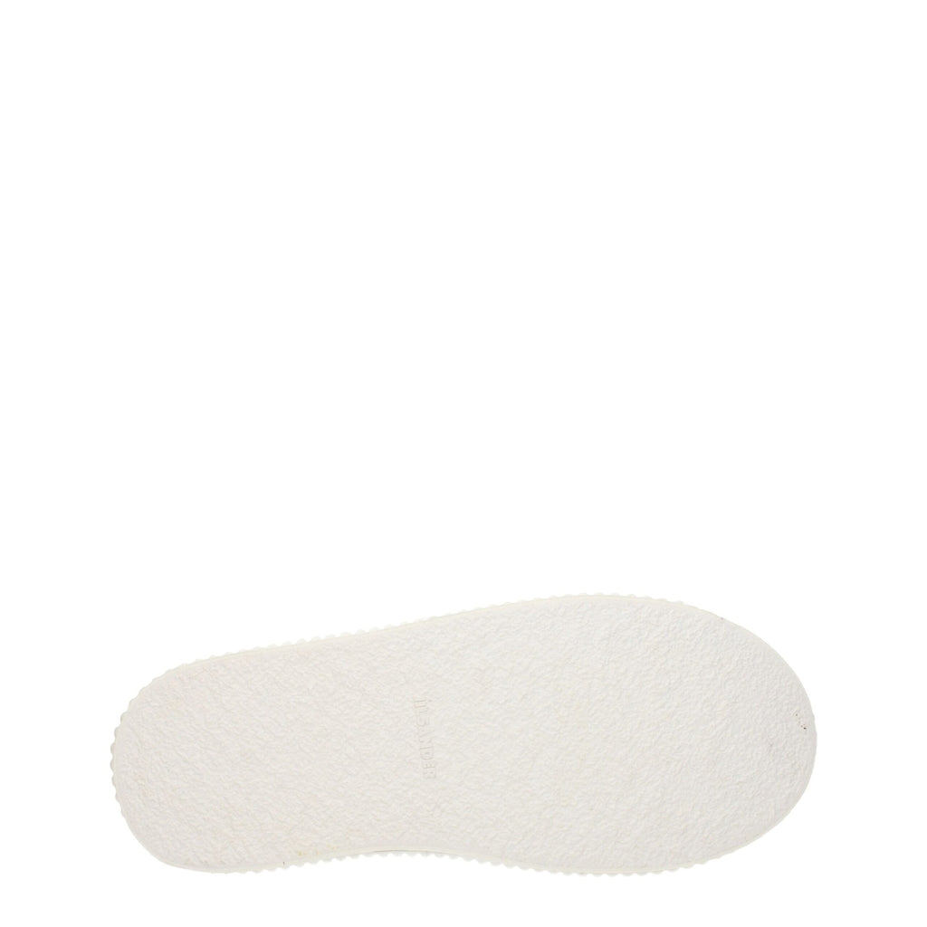 Jil Sander White Fabric Sneakers