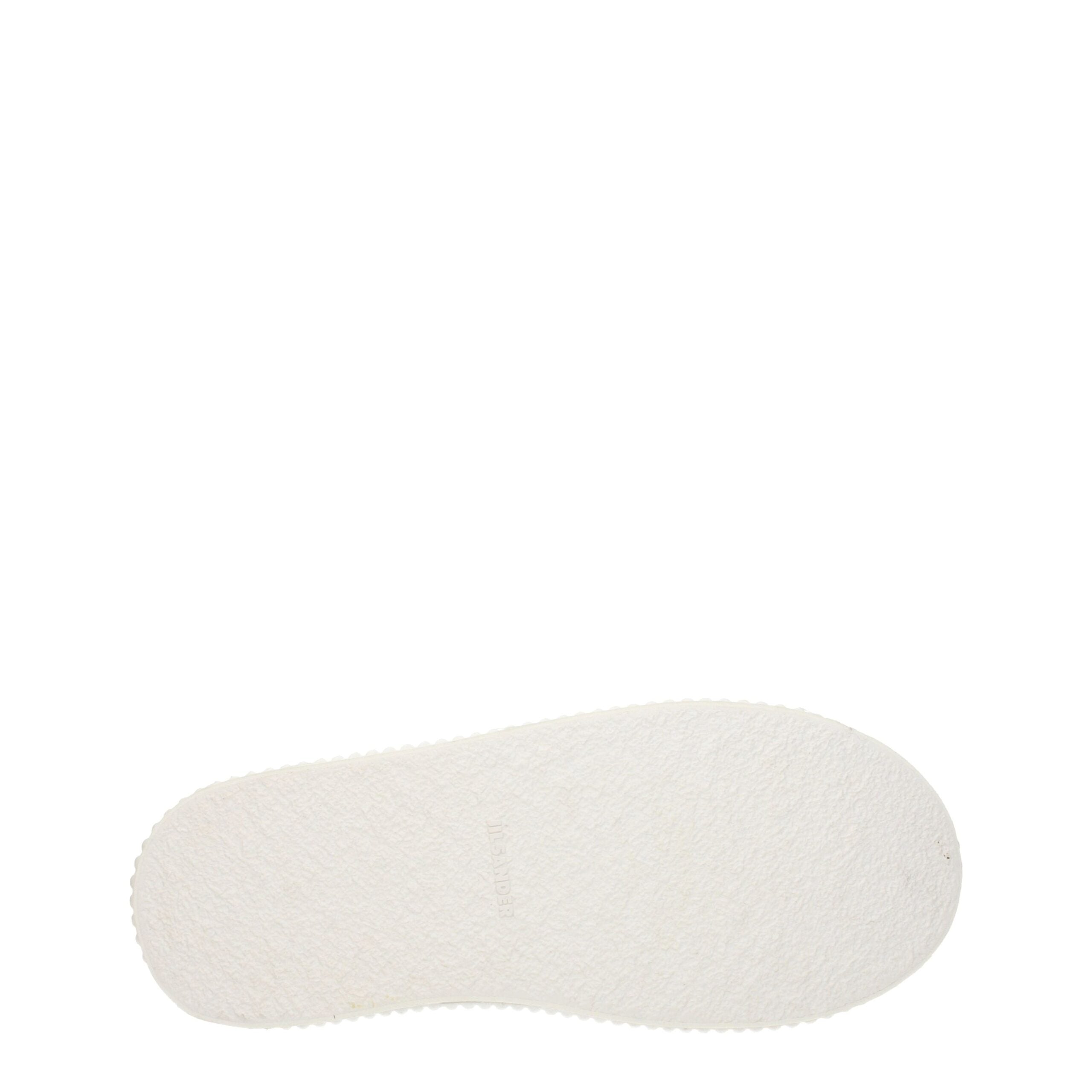 Jil Sander White Fabric Sneakers