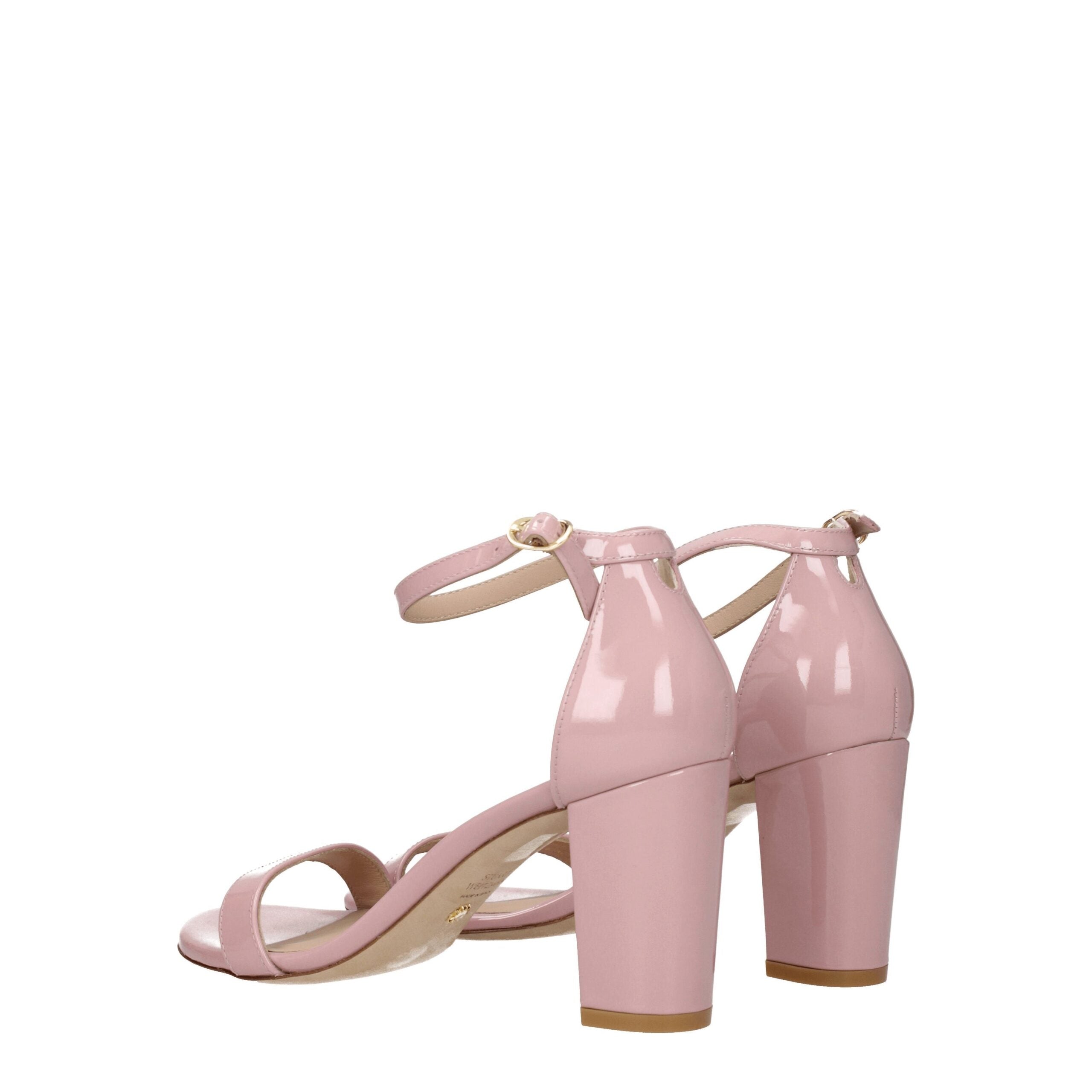 Stuart Weitzman Pink Leather Sandal