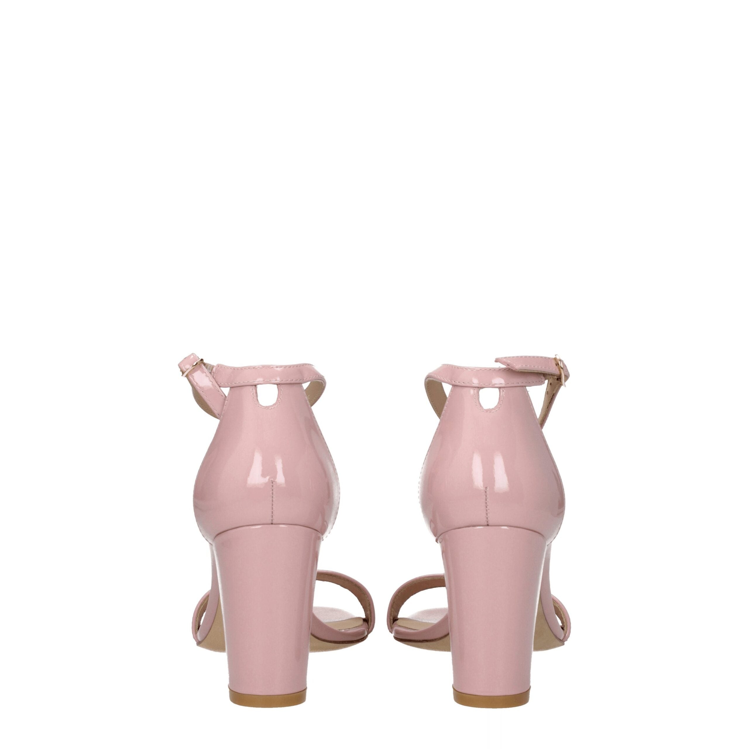 Stuart Weitzman Pink Leather Sandal