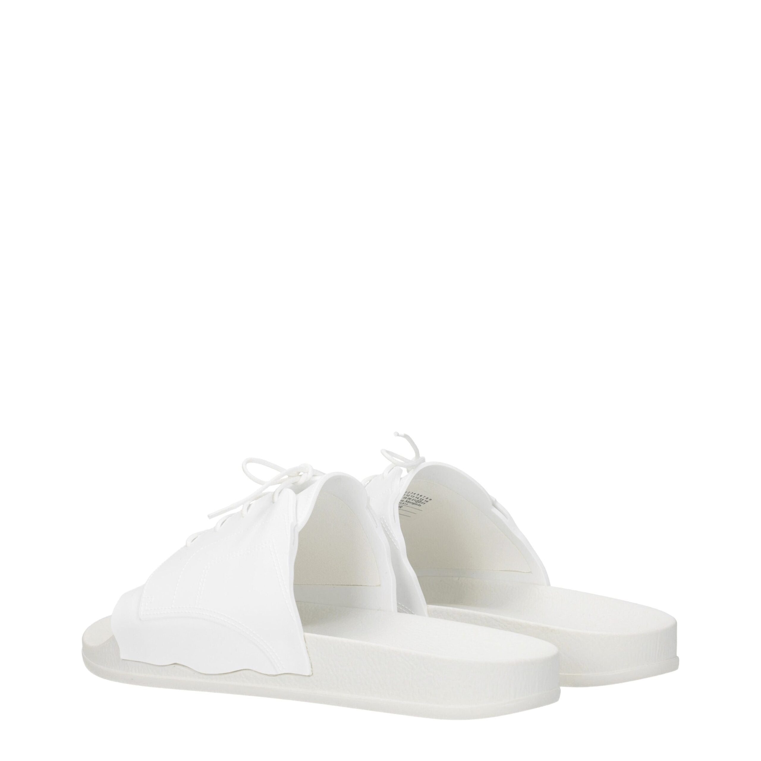 Maison Margiela White Cotton Slipper