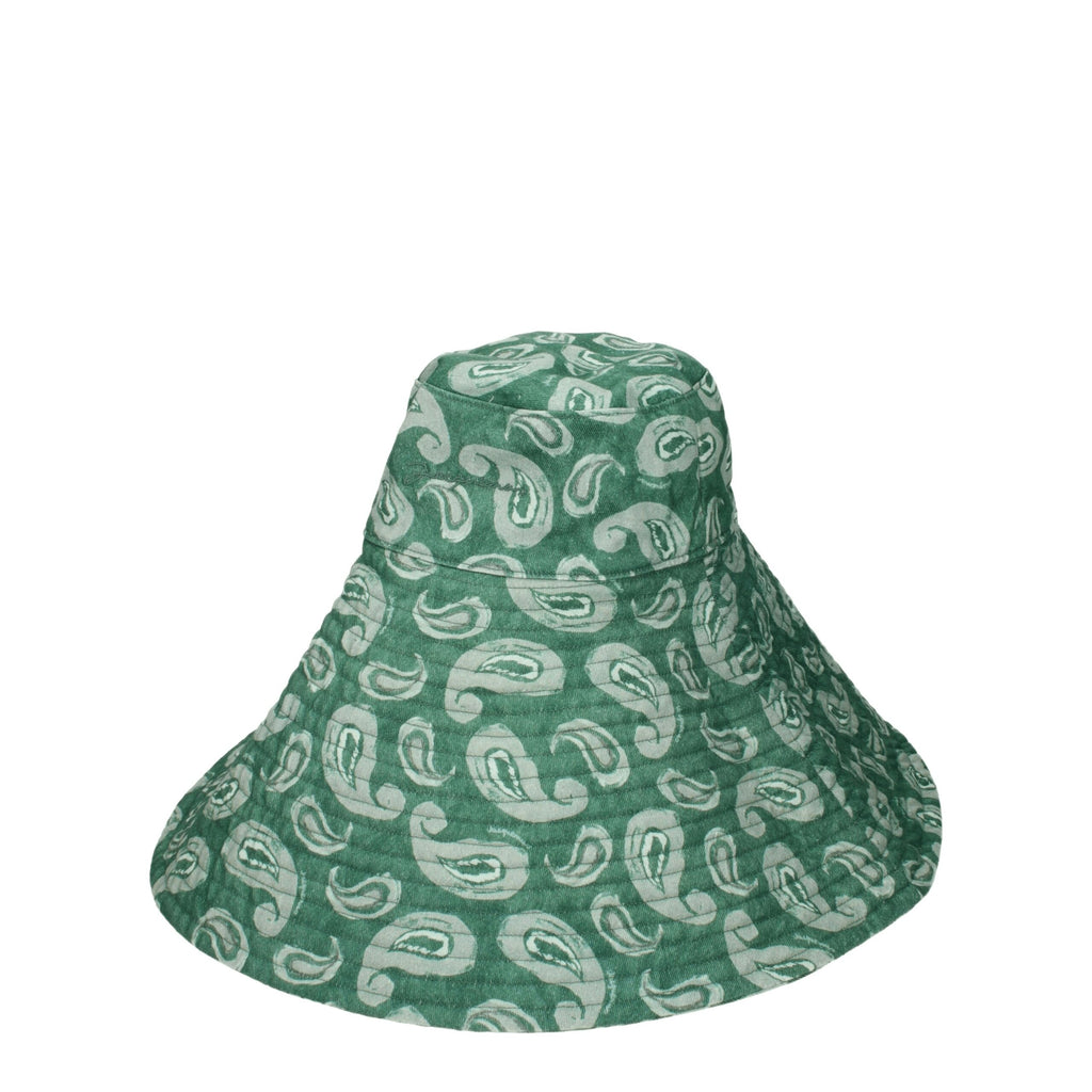 Jacquemus Green Cotton Hat