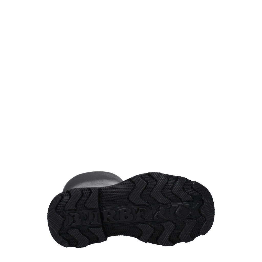 Burberry Black Cotton Boot