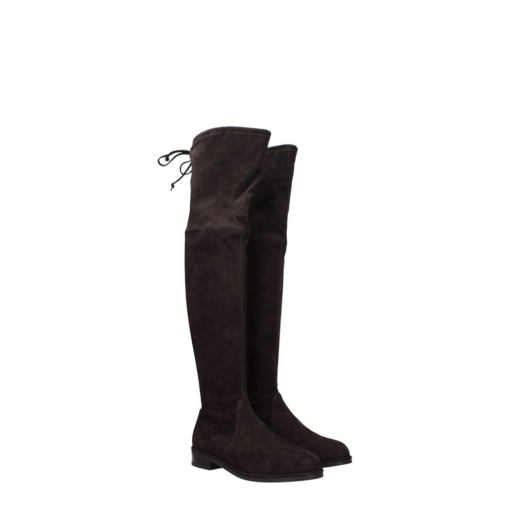 Stuart Weitzman Brown Leather Boot