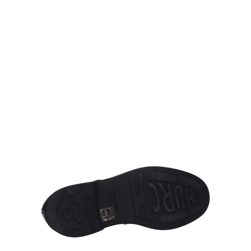 Church's Black Leather Oxfords And Derby