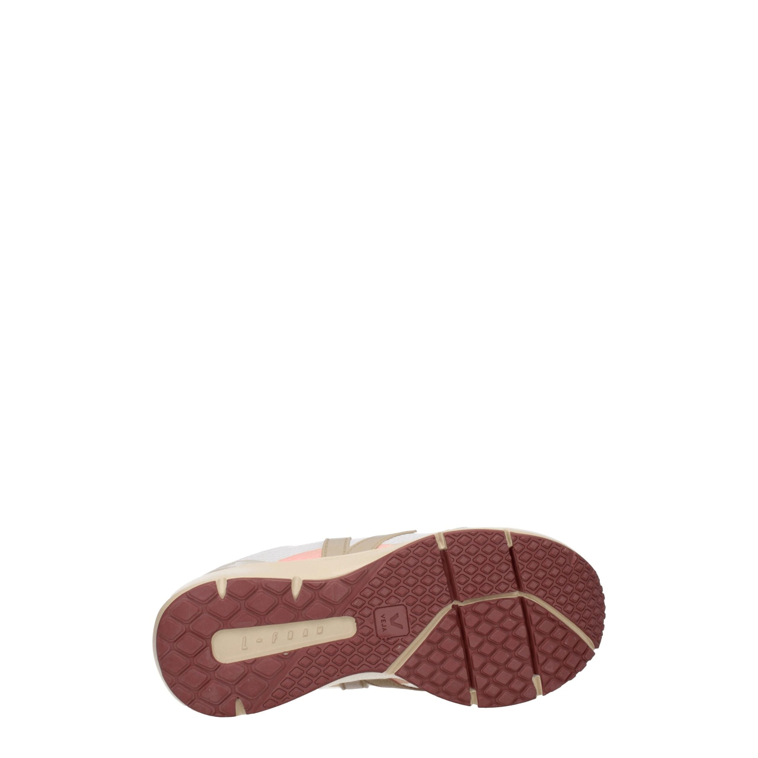 Veja Beige Fabric Sneakers