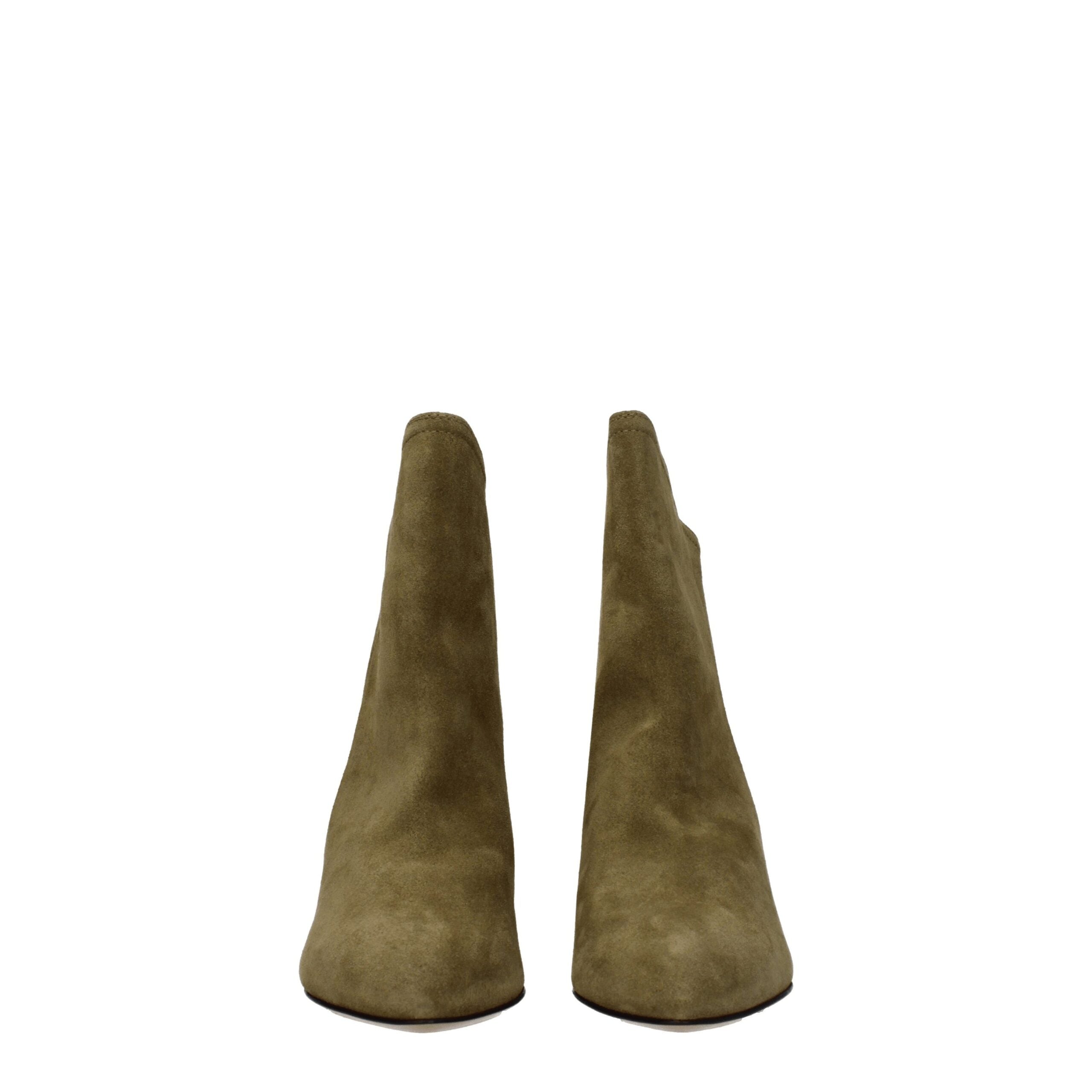 Isabel Marant Gray Leather Ankle