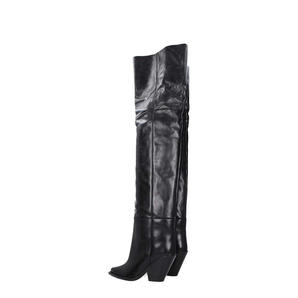 Isabel Marant Black Leather Boot