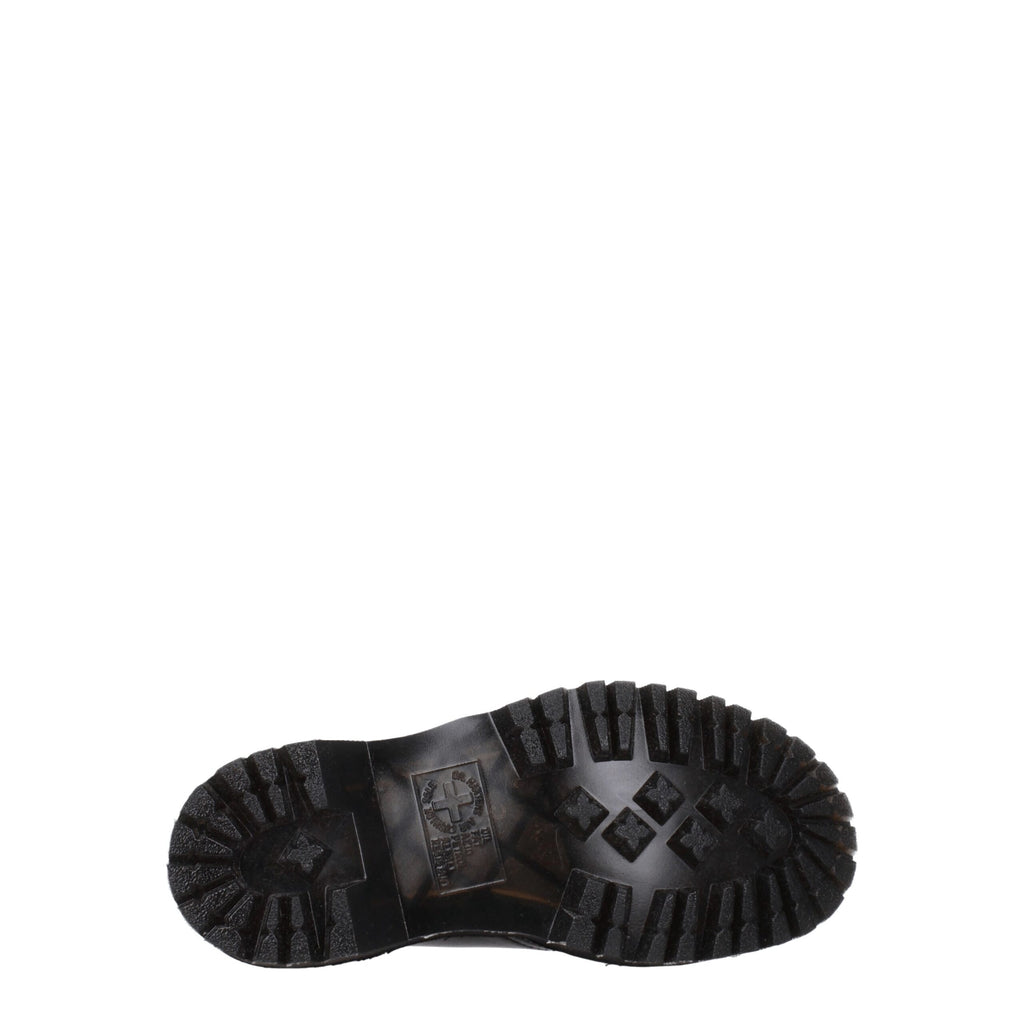 Dr. Martens Black Leather Oxfords And Derby