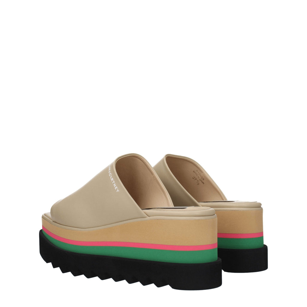 Stella McCartney Beige Leather Slipper