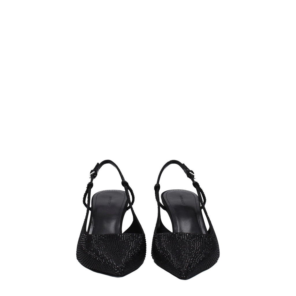 Givenchy Black Fabric Sandal