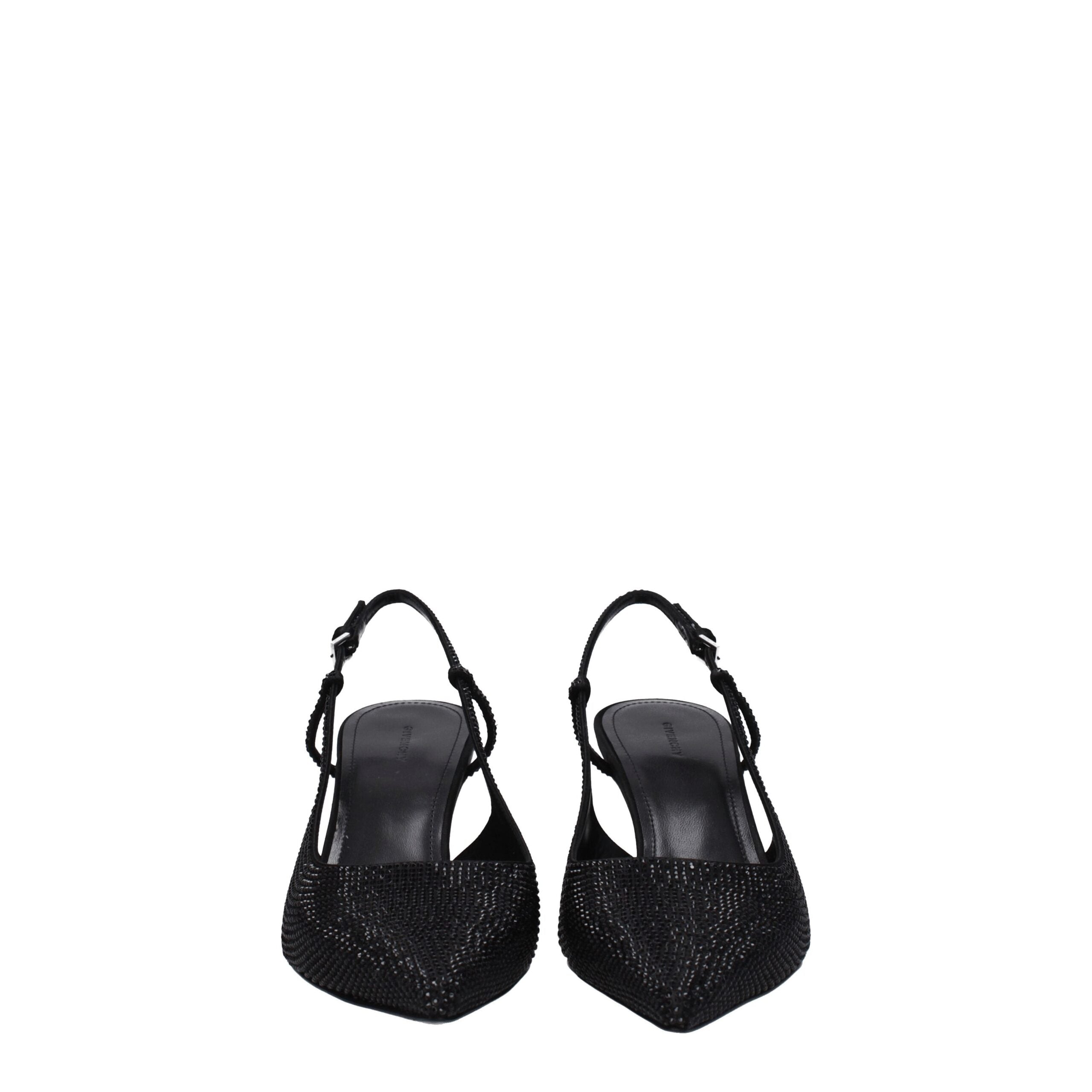Givenchy Black Fabric Sandal