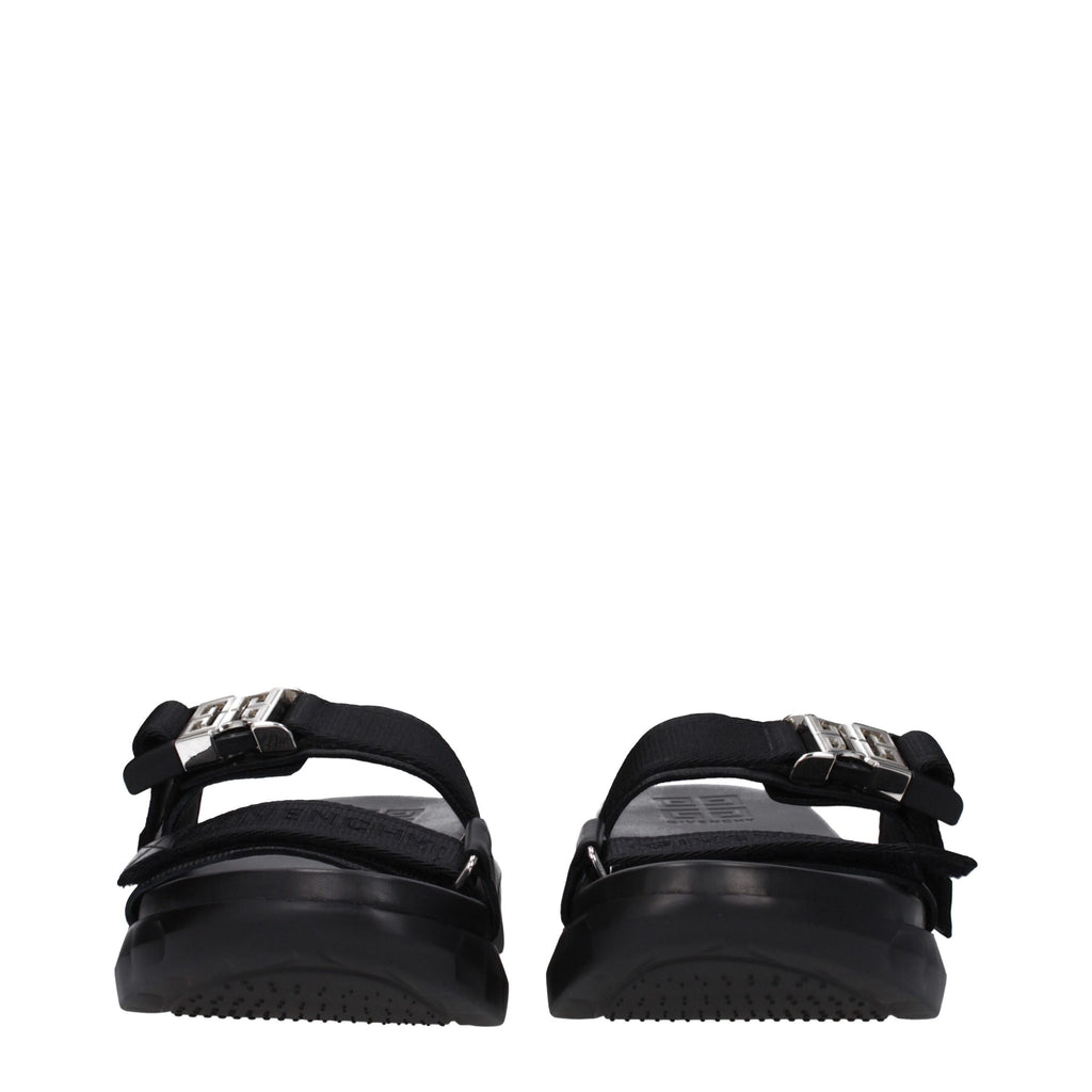 Givenchy Black Fabric Slipper