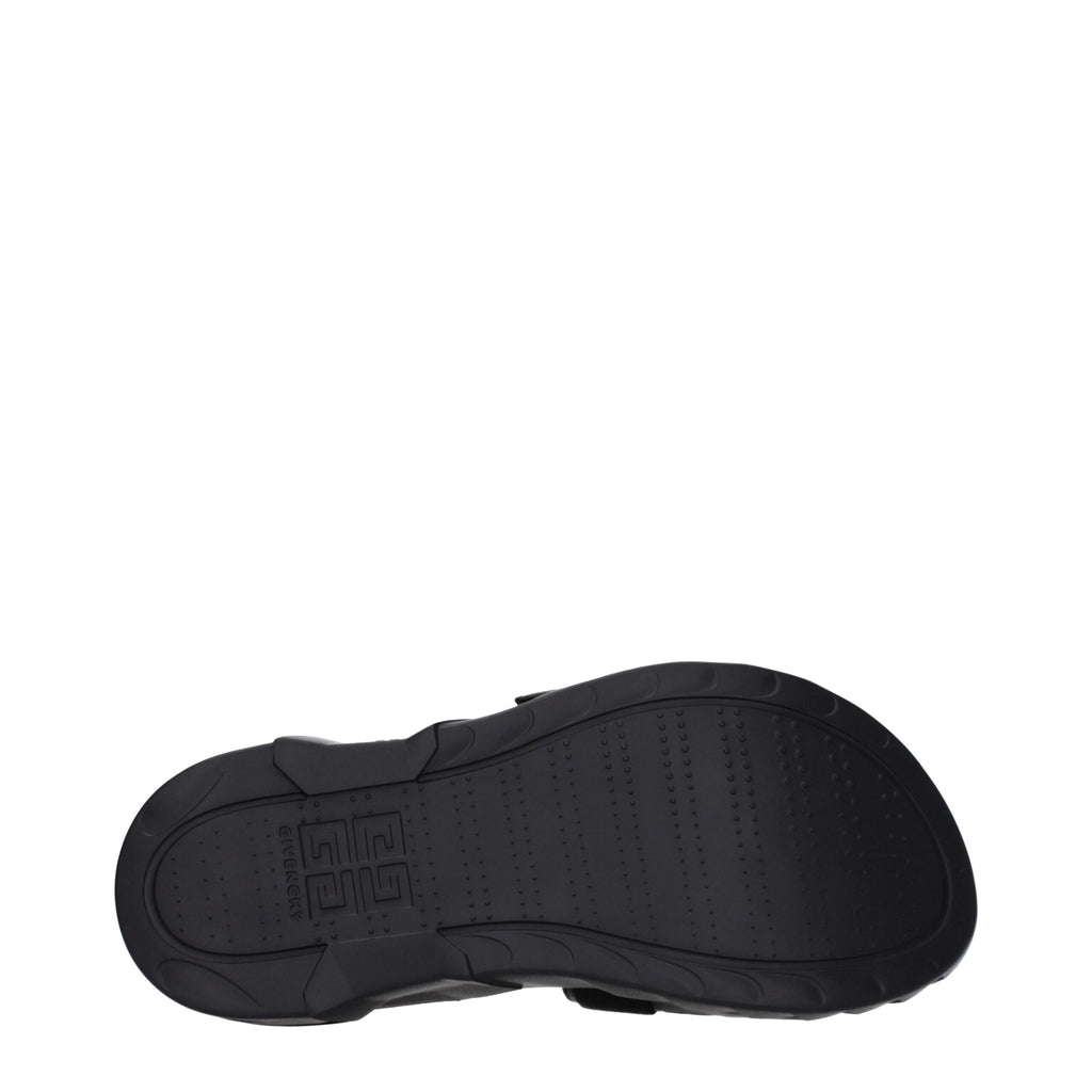 Givenchy Black Fabric Slipper