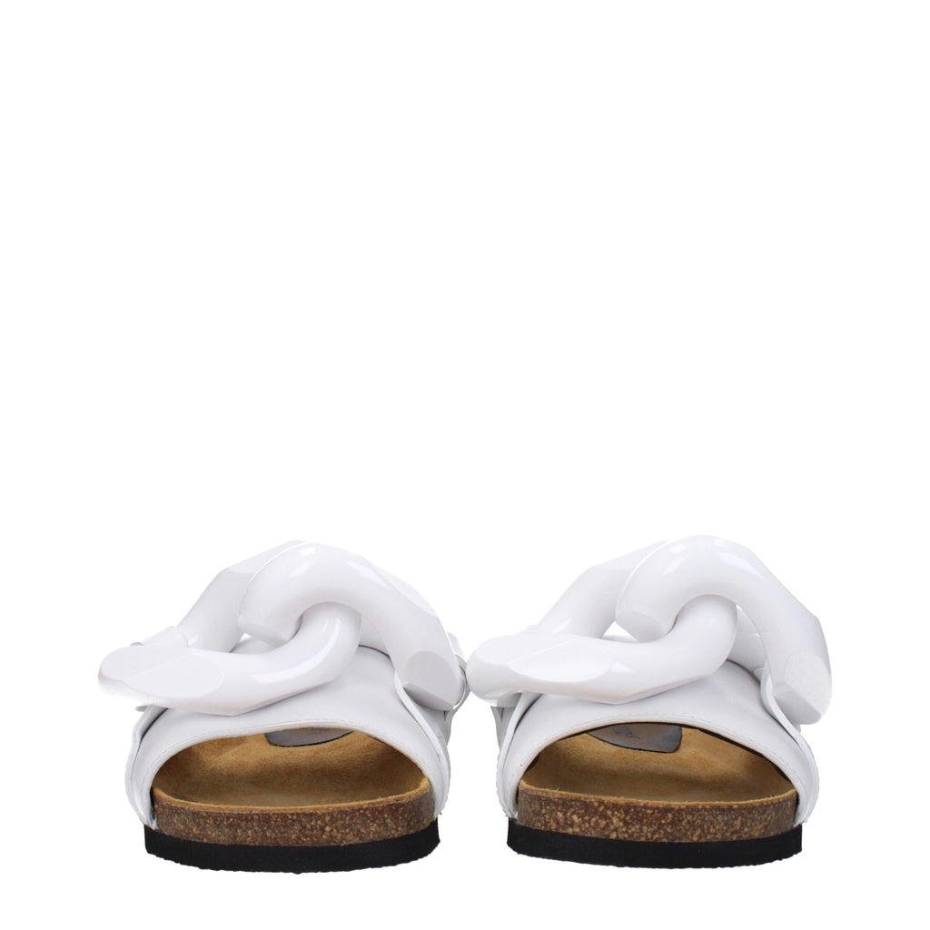 Jw Anderson White Leather Slipper