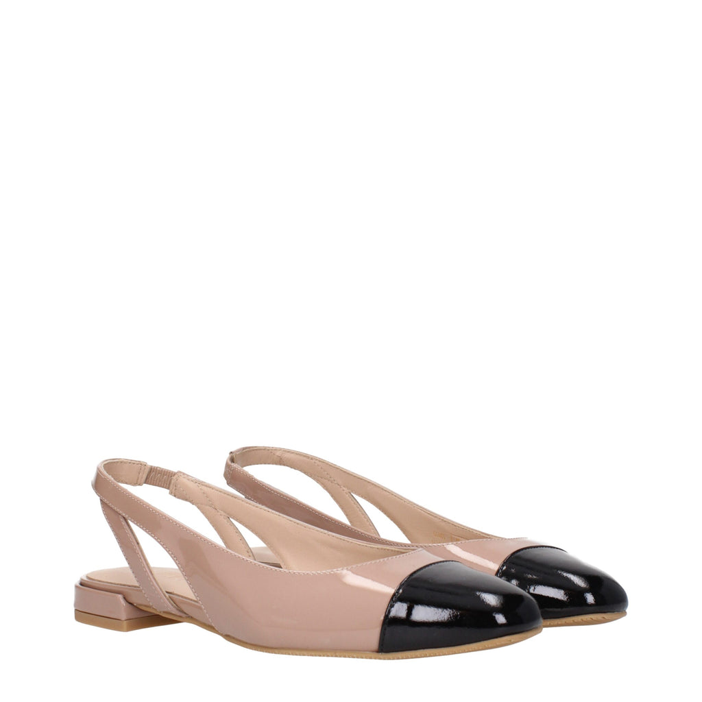 Stuart Weitzman Pink Leather Ballet Flat