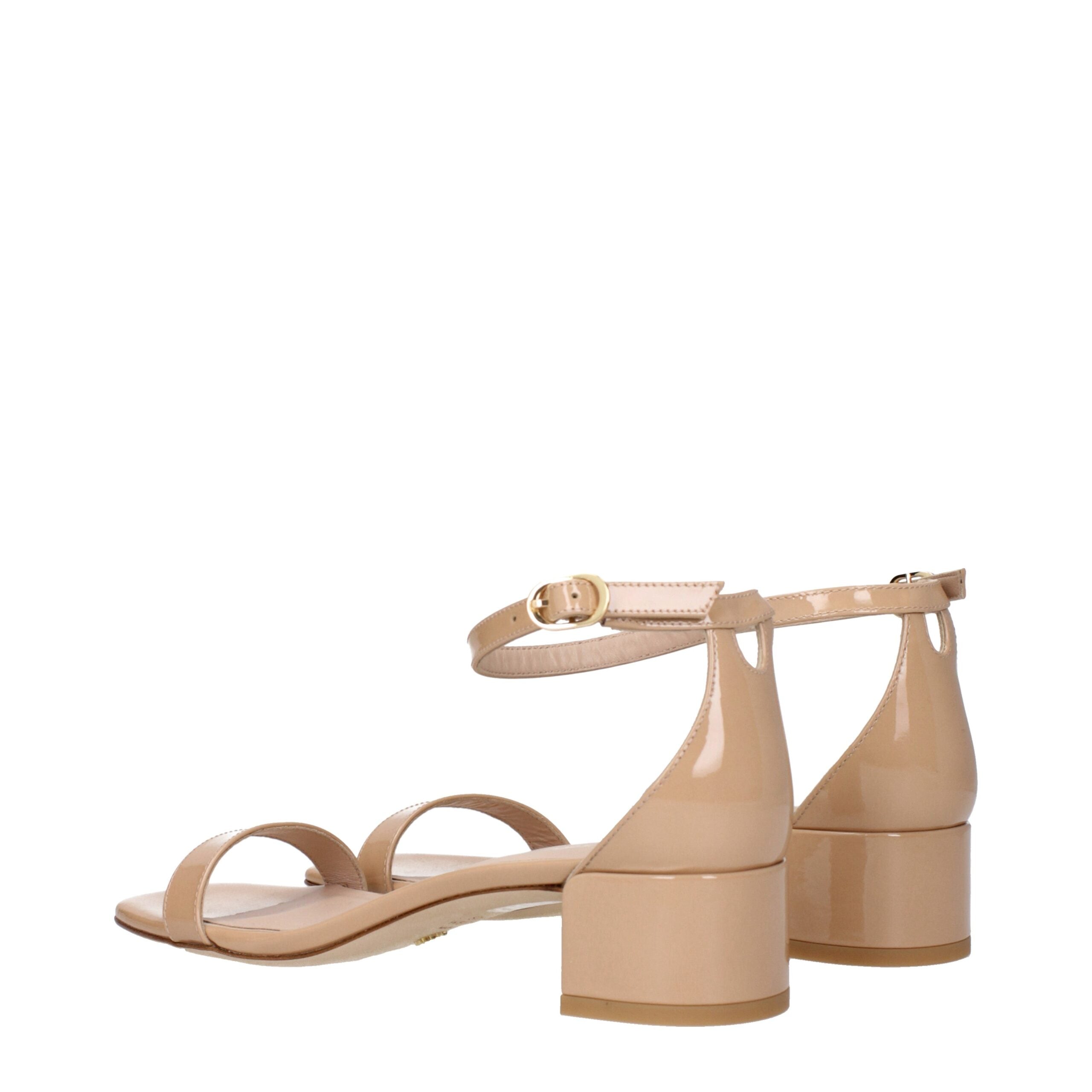 Stuart Weitzman Pink Leather Sandal