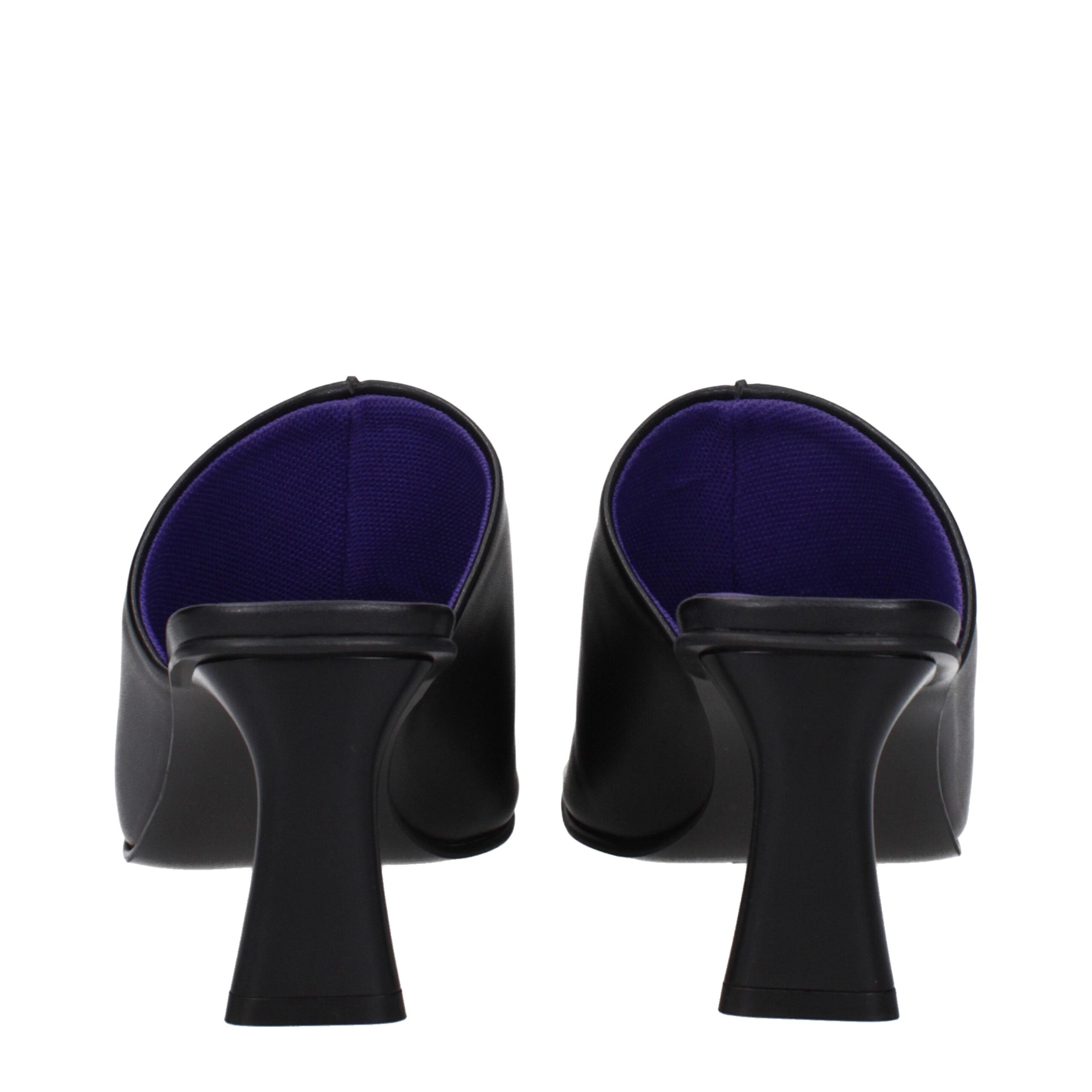 Stella McCartney Black Leather Sandal