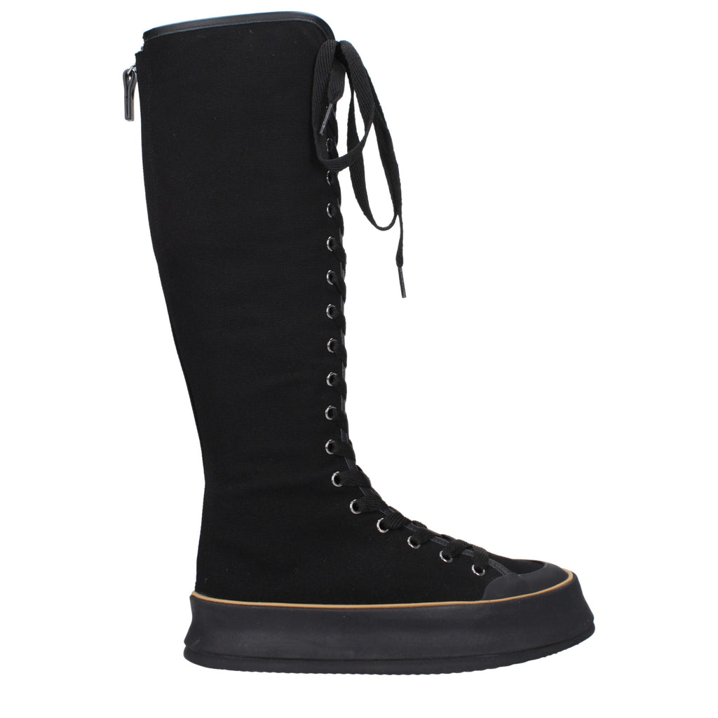 Max Mara Black Fabric Boot