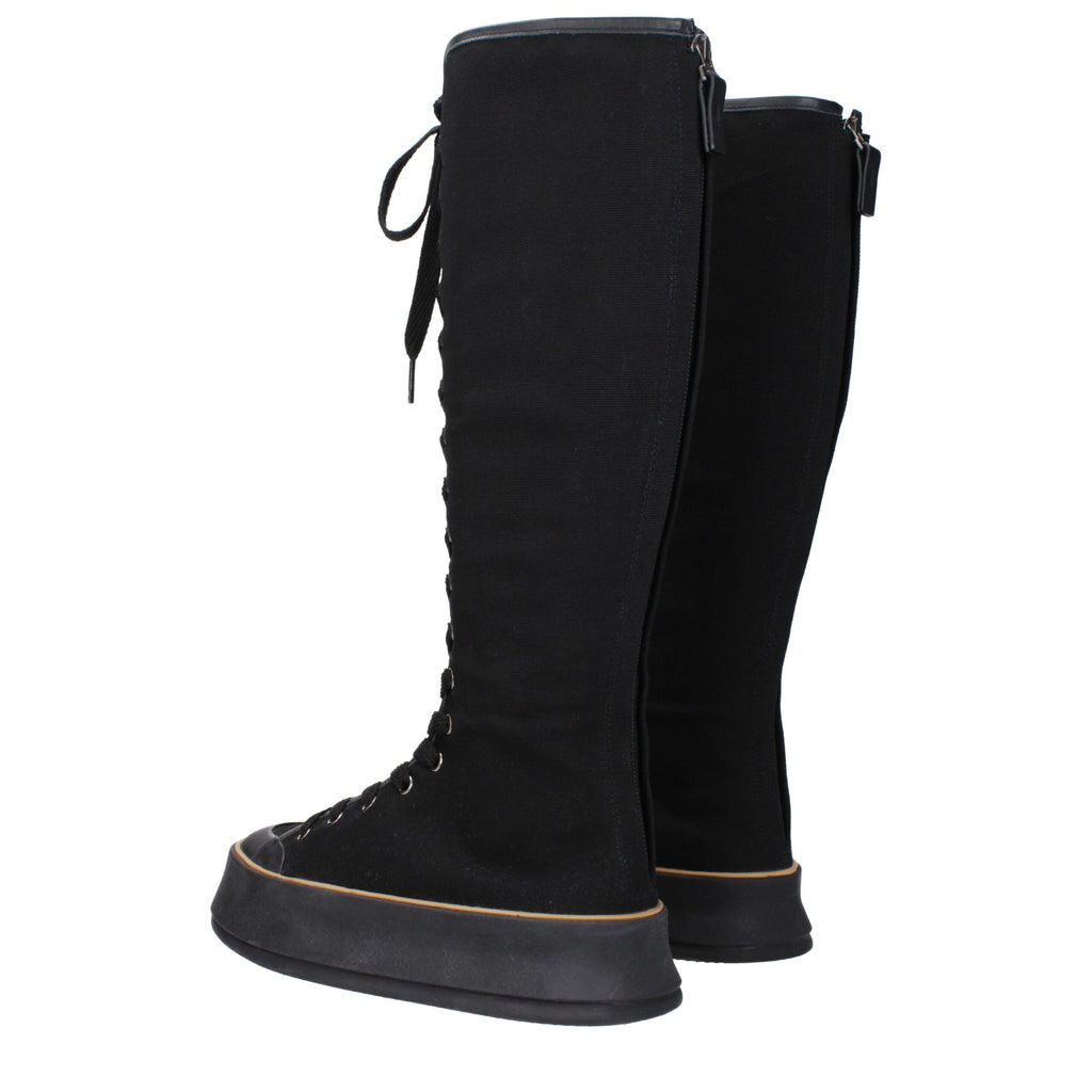 Max Mara Black Fabric Boot