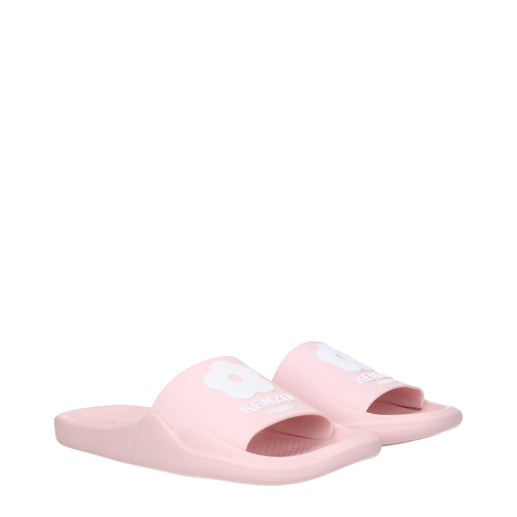 Kenzo Pink Cotton Slipper